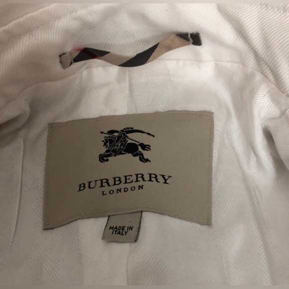 Burberry Lilith White Trench 12 - Picture 6 of 13